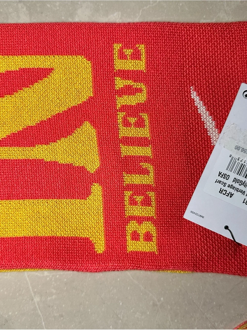 Nike 'Believe In' Knit Scarf